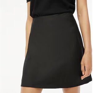 J Crew Mini Bias Slip Skirt